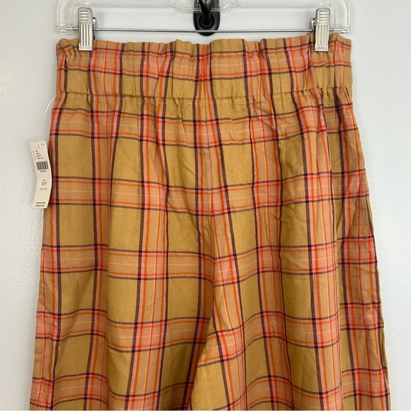 NWT Maeve Plaid Wide Leg High Wasited Kilt Culotte Anthropolgie Size XS Petite - Picture 10 of 14